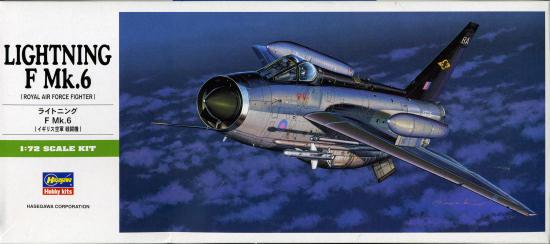1-72 hasegawa Lightning F-6 2000Ft