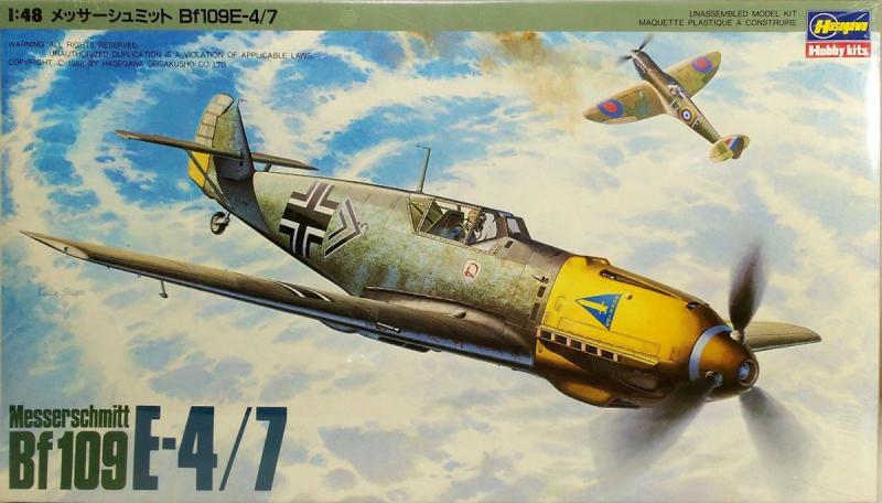 Bf 109 E-4 7; maratással