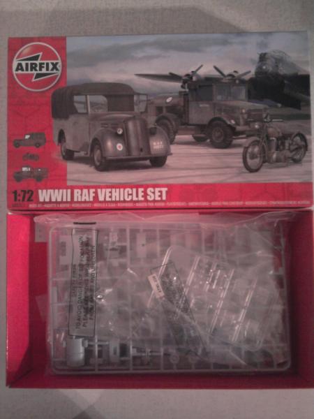 AIRFIX raf vehicle set 3900ft