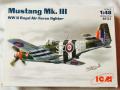 1/48 ICM P-51B Mustang 3990Ft (Tamiya koppintása!)