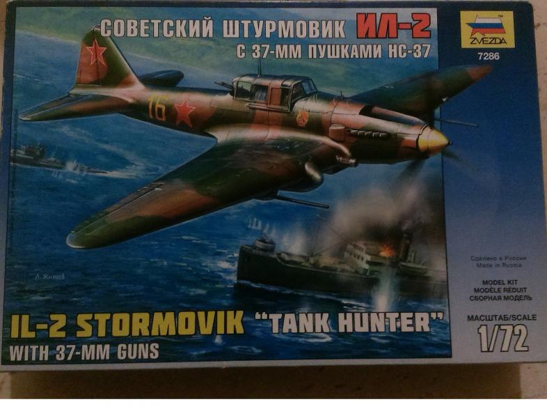 Zvezda IL-2 Stormovik Tank Hunter 1-72