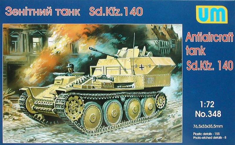 Sd.Kfz.140 Antiaircraft tank; maratással