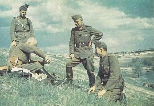 sss Oficiales-húngaros-en-el-área-del-Don-durante-la-batalla-de-verano-en-Stalingrado.