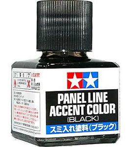 tamiya panel line accent color black
