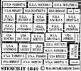 stencilit 1040 Us army register maratott fújósablon 2700,- + posta