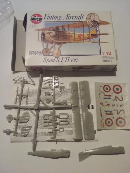 airfix spad s VII 1:72  1500ft