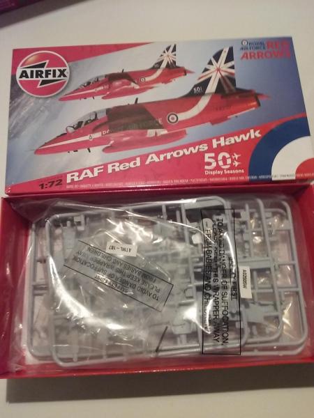 AIRFIX HAWKER 1:72 2500FT