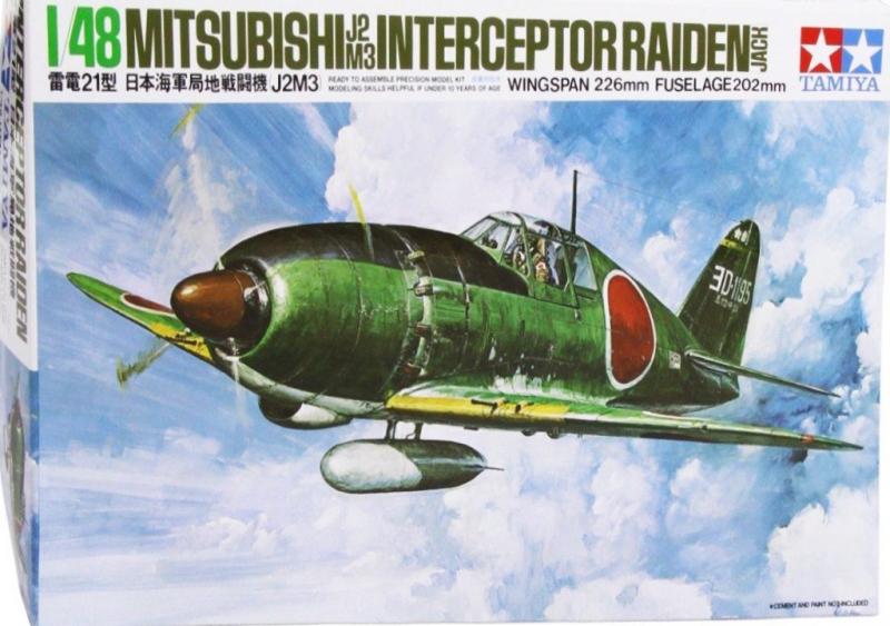 Mitsubishi J2M3 Interceptor Raiden (Jack); 2 pilóta figurával