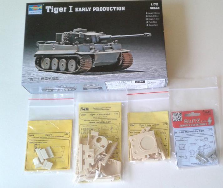1csomag 

tiger tank  + cmk kiegészítővel +  egyéb  kiegészitök 