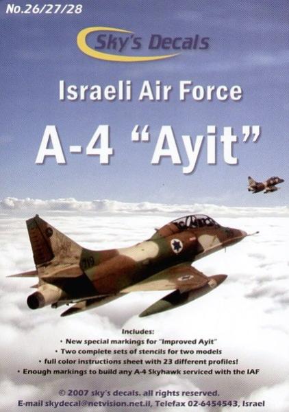 1.72 sky decals israeli skyhawks 3500Ft