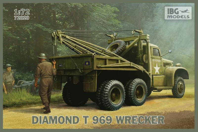 DIAMOND T 969 Wrecker; részletes motor