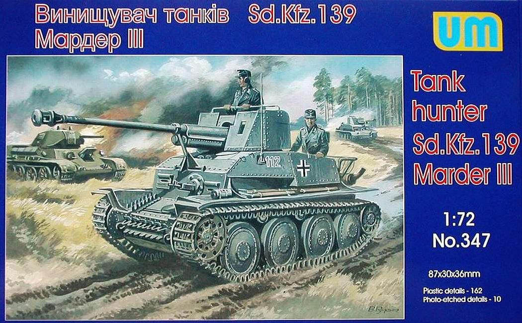 Sd.Kfz. 139 Marder III Tank Hunter; maratással