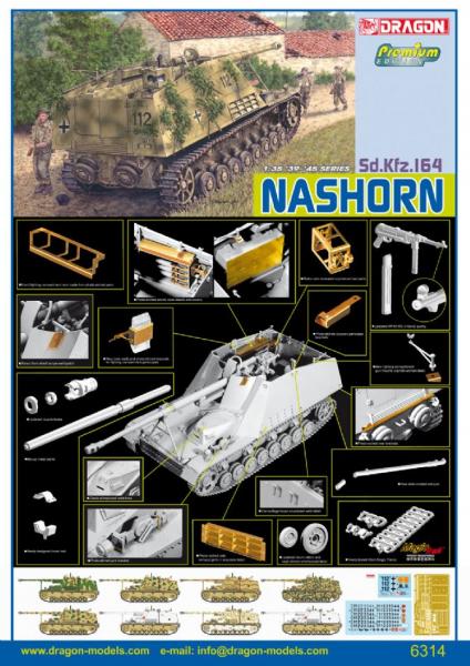 Dragon 6314 - Nashorn Premium Edition - hiánytalan, megnézésre bontva csak - 12000ft