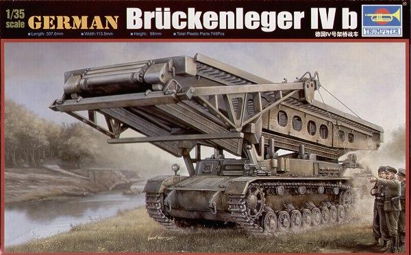 Trumpeter 0390 - 1.35 German Brückenleger IV b - hiánytalan, megnézésre bontva csak - 5000ft