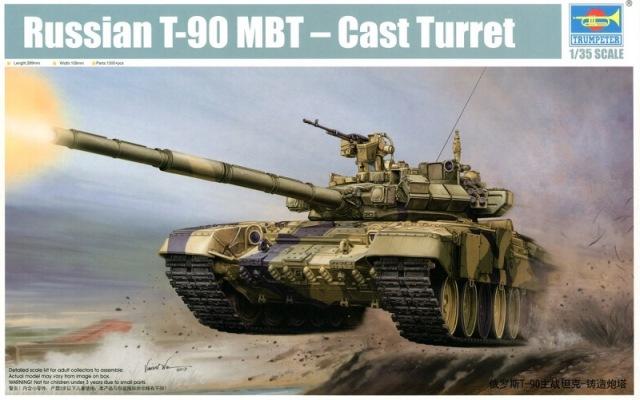 T-90 Cast Trumpeter