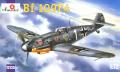 Bf-109F-4; részletes motortér és fegyverzet, csak német matricákkal