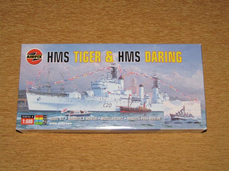 Airfix 1_600 HMS Tiger & HMS Daring 3.400.-