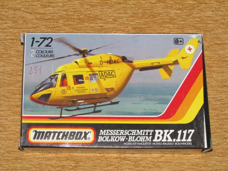 Matchbox 1_72 Messerschmitt Bolkow-Blohm BK.117 1.900.-