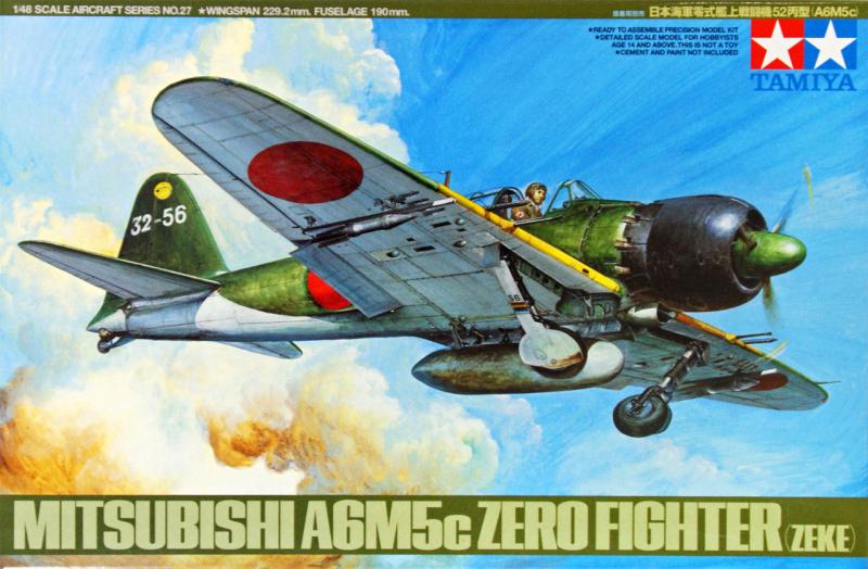 Mitsubishi A6M5c Zero (Zeke); 7 figurával
