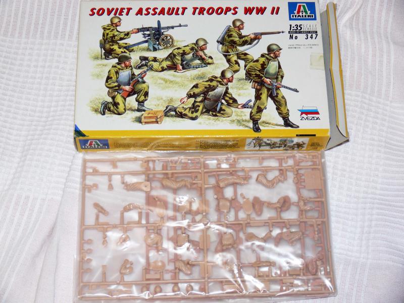 Italeri Soviet Assault Troops