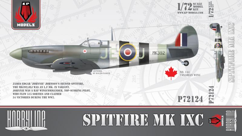 Box A P72124 Spitfire Mk IXc
