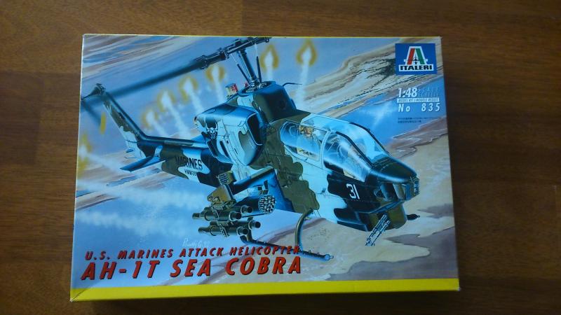 AH-1T  SEA COBRA   4.000,-Ft

AH-1T  SEA Cobra   Italeri  1:48