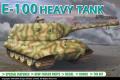 E-100 HEAVY TANK; maratással és két tankos figurával