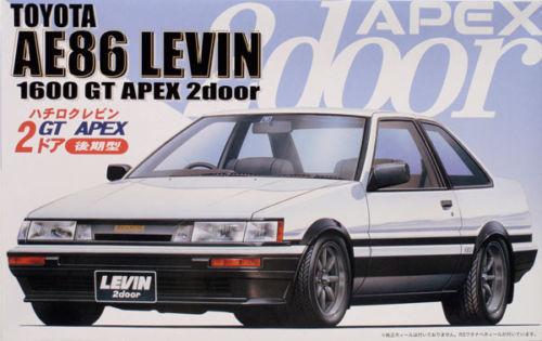 Fujimi ID-61TOYOTA LEVIN 1600GT APEX AE86 Limited Ver.