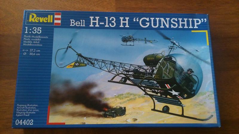 H-13H  Bell   Revell 1/35     4.800 Ft 