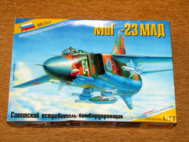 Zvezda 1_72 MiG-23MLD  2.500.-