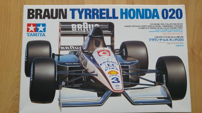 Versenyautó makett eladó Tyrrell Honda