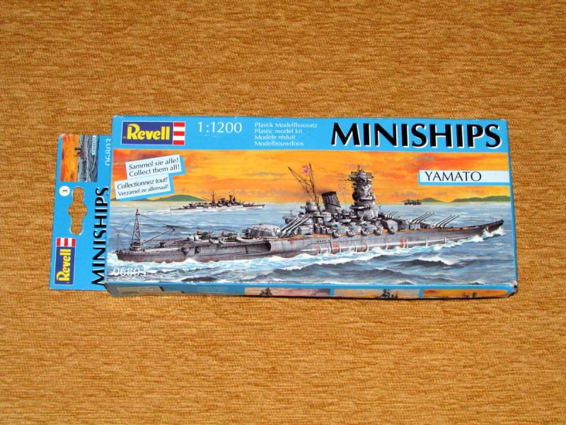 Revell Miniships 1_1200 Yamato 1.000.-