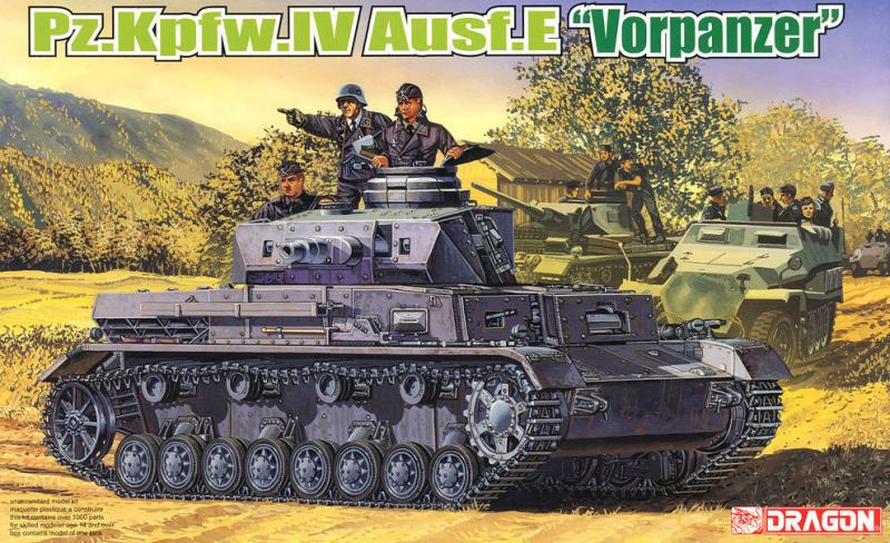 Pz.Kpfw.IV Ausf.E Vorpanzer; Magic Track, fém lövegcső, réz lőszerek, maratás