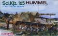 Sd.Kfz. 165 Hummel (Early Version); maratás, 3 figura és 2 ló