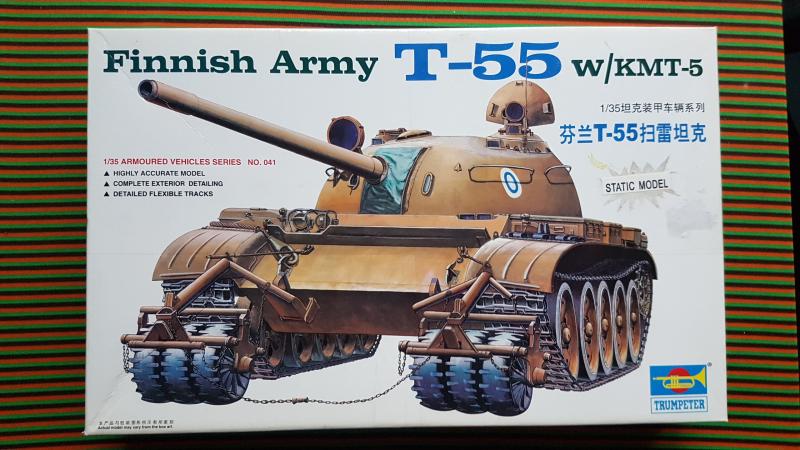 Trumpeter 00341 Finnish Army T-55 W.  4,000.- 