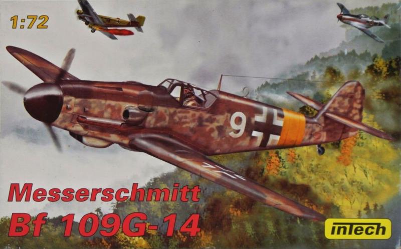 Messershcmitt Me-109 G-14 (magyar matricával, Pottyondi László) Intech T45