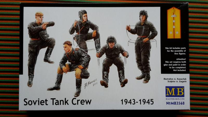 Master Box 3568 Soviet Tank Crew (1943-1945)  2,500.- Ft