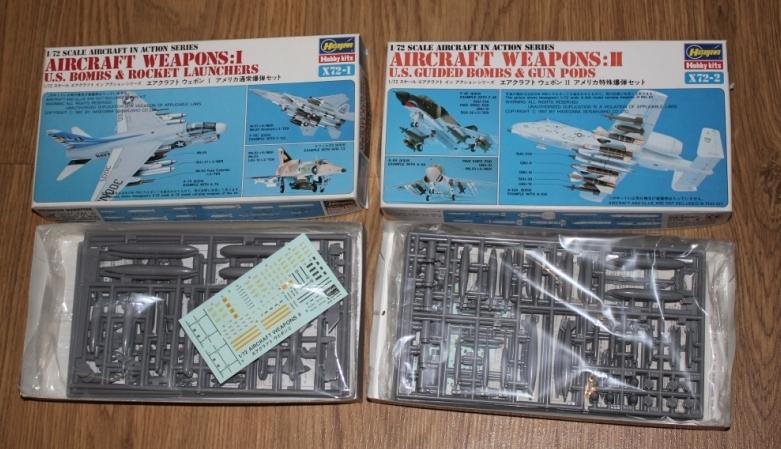 HasegawaAircraft weapons set 1:72 1900Ft/db