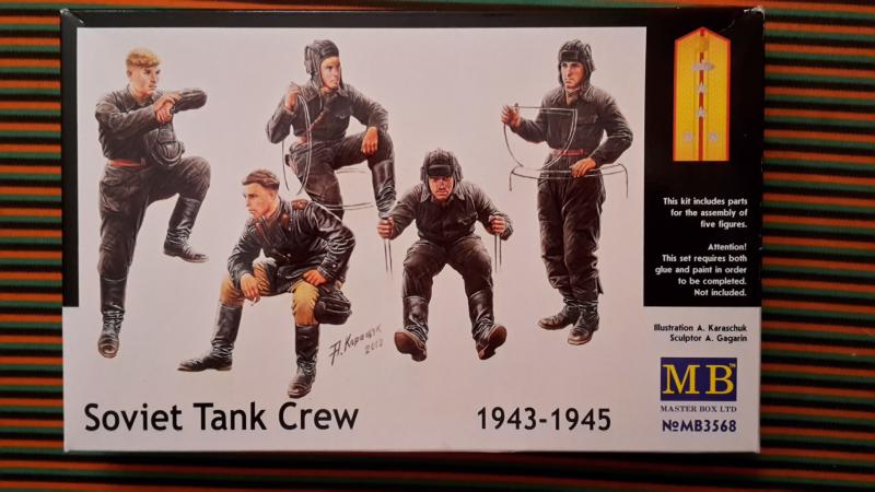 Master Box 3568 Soviet Tank Crew     2,000.- Ft