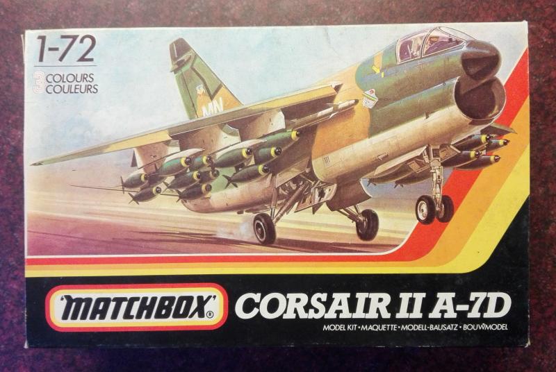 Corsair II A-7D repülőgép makett