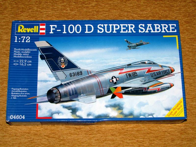 Revell 1_72 F-100 D Super Sabre 2.800.-