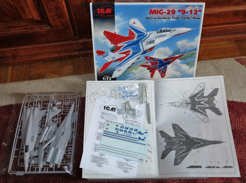 ICM MiG-29 9.13 + Trumpeter vontatórúd 

3900,-