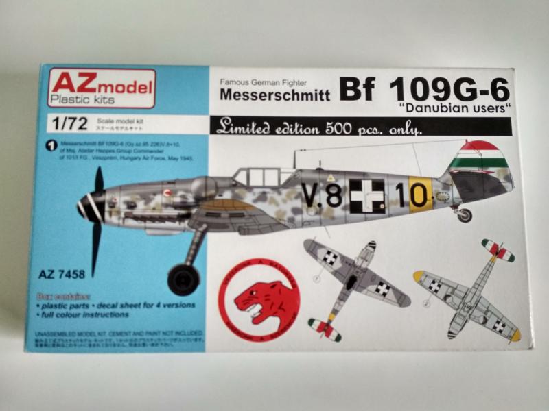 AZmodel-AZ7458-Bf-109G-6-Danubian-users-Limited-Edition