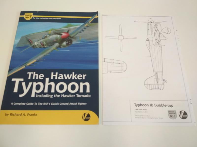 Richard A. Franks The Hawker Typhoon A complete Guide, puhakötés, Valiant, extra kieső szakrajz