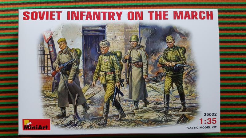 MiniArt 35002 Soviet Infantry on the March  1000.- Ft