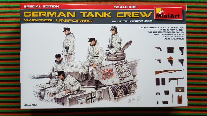 MiniArt 35249 German Tank Crew (Winter Uniforms) Special Edition  2000.- Ft