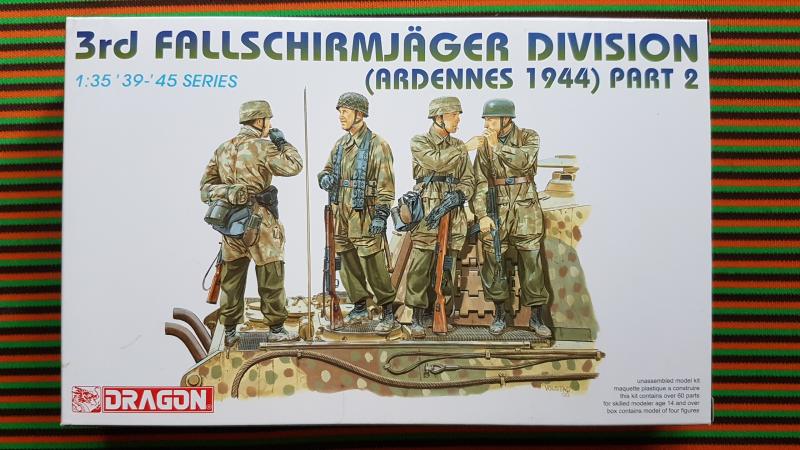Dragon 6143 3rd Fallschirmjager Division (Ardennes 1944), Part 2  2000.- Ft