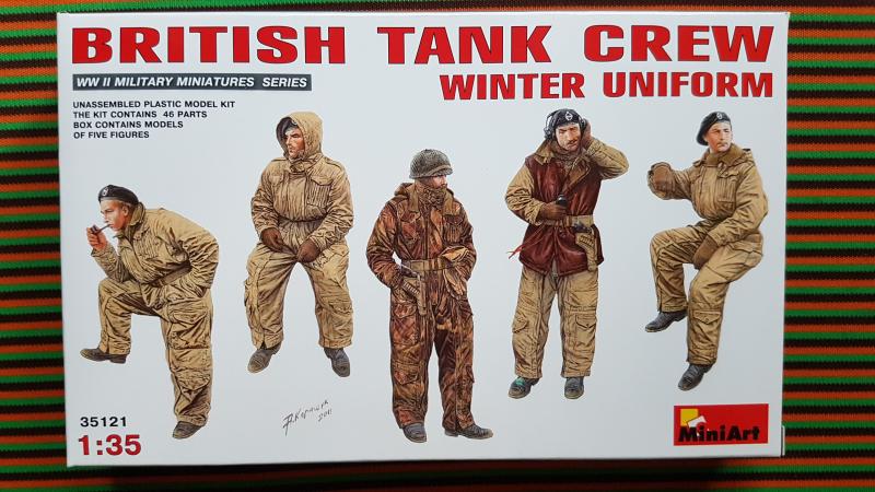 MiniArt 35121 British Tank Crew Winter Uniform  1500.- Ft