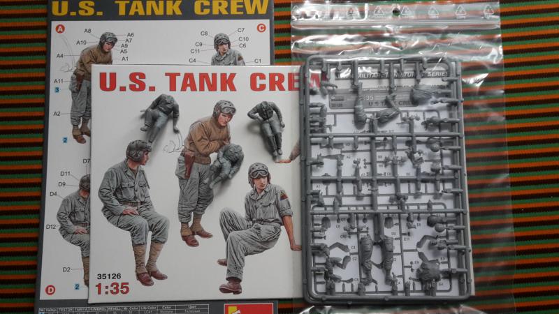 Elkezdett MiniArt 35126 U.S. Tank Crew   1000.- Ft