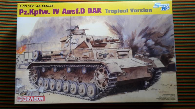 Dragon 6779 Pz.Kpfw.IV Ausf.D DAK Tropical Version  12,000.- Ft 